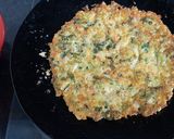 A picture of step 3 of Oats Spinach Pancake.