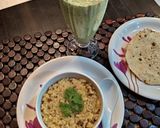 A picture of step 5 of Khichadi with buttermilk.