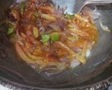 A picture of step 3 of Lauki ki bhujia.