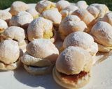Foto del paso 5 de la receta: Profiteroles con Dulce de leche y Crema pastelera