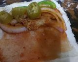 A picture of step 3 of Bread pizza roll.