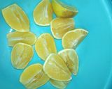 A picture of step 1 of Fruit salad.