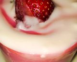 Foto langkah ke 4 dari resep Puding Strawberry.