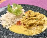 Foto del paso 3 de la receta Pollo al curry con leche de coco 🥥 y jengibre