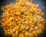 Foto del paso 4 de la receta: Espirales al curry con langostinos y un toque de mandarina y Pan mantou