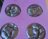 Une image de l'étape 2 de Cups chocolat et framboises.
