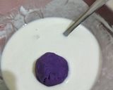 Foto langkah ke 4 dari resep Bola ubi ungu coklat lumer.