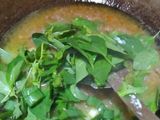 Kurupuk banjur sambal oncom