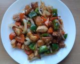 รูปขั้นตอนการทำที่ 5 ของ หมูผัดเปรี้ยวหวาน สไตล์ญี่ปุ่น (酢豚)