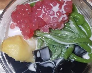 Es Campur (Cincau, Cendol, Tape n Biji Mutiara) - Step 3