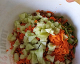 Foto del paso 3 de la receta: Ensalada de Lentejas de bote con Atún y feta