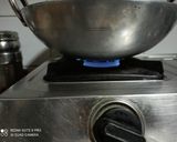 A picture of step 3 of Gajar Pak/ Gajar Ki Burfi.