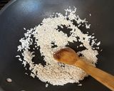 A picture of step 2 of Arroz Rojo (Mexican Red Rice).