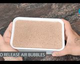 A picture of step 8 of Easy chocolate ice cream recipe eggless without ice cream maker.