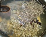 A picture of step 2 of Cabbage n carrot soup.