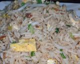 A picture of step 14 of Salted Fish and Chicken Fried Rice.