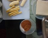 Foto langkah ke 1 dari resep Caramel banana roll (aka Pisang aroma).