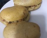 Foto del paso 6 de la receta Papas rellenas con hongos de pino, apto veganos, una delicia rápida, saludable y muy económica!!