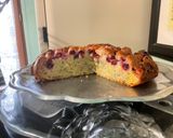 Une image de l'étape 17 de Gâteau aux groseilles noires, citron et crème.