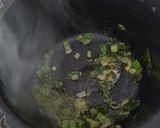 Une image de l'étape 1 de Riz saumon poireaux.