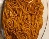 A picture of step 4 of Three spice Chowmein.