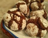 Foto del paso 7 de la receta: Galletas de Chocolate CRAQUELADAS