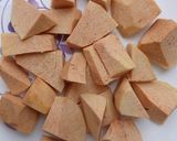 A picture of step 2 of Stir Fried Yam.