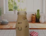 Foto langkah ke 4 dari resep Es Kopi Creamy Matcha.