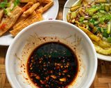 Hình bước làm 4 của món Cà Tím Nướng Mỡ Hành Chay
