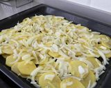 Foto del paso 1 de la receta Alitas de pollo con patatas al horno