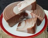 Foto langkah ke 4 dari resep Pudding Santan Zebra.