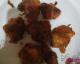 A picture of step 6 of Green masala Dahi brde.