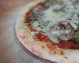 Foto del paso 9 de la receta: Pizza de pesto y champiñones