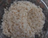 Foto del passaggio 1 della ricetta Diaframma di cavallo con insalata di riso(kcal 385 a porzione)