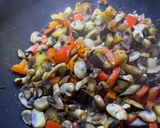 Auberginen mit Pilzen Rezeptschritt 5 Foto