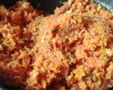 A picture of step 4 of Gajar halwa.