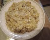 A picture of step 3 of Egg Bread Halwa.Anda bread hlwa.