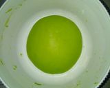 Foto langkah ke 4 dari resep Matcha Latte Custard Cup Bread.