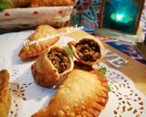 صورة لخطوة 2 من وصفة سمبوسه البف المقرمشه