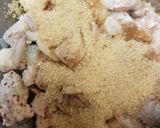 A picture of step 2 of My Ginger and Pork Noodles 😘.