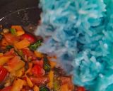 ब्लु पी राइस (Blue Pea Rice) रेसिपी चरण 5 फोटो