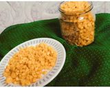 A picture of step 7 of Namkeen Boondi.