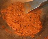 A picture of step 6 of Tomato Paneer.