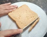 A picture of step 2 of Stuffed Bread lollipops.