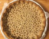 Foto del passaggio 4 della ricetta Crostata con gelee alle pesche e panna cotta