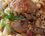 Pirított csirkepörkölt recept fázis 4 fotója