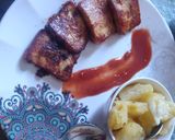 A picture of step 6 of Grilled paneer with plum sauce.