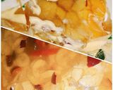 A picture of step 4 of Mix fruit cheese cake.