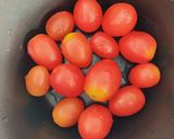 Hình bước làm 1 của món Trứng xào nấm bào ngư sốt cà chua