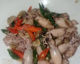 Foto langkah ke 9 dari resep Cumi cabe ijo.